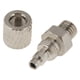 thumbnail image 1 of Conector de manguera de aire, 20 piezas M5 4 mm Mini conector macho recto neumático Conector macho neumático fiel a su promesa VoborMX herramienta, 1 of 8