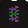 thumbnail image 4 of Inktastic Mardi Gras Celebration Funny Crawfish Boys or Girls Long Sleeve Toddler T-Shirt, 4 of 5