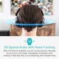 thumbnail image 6 of MEE audio Cinema 3D ANC Wireless TV Headphones with Bluetooth Audio Transmitter for All TVs (T1CMA3D), 6 of 15