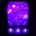 thumbnail image 2 of Efavormart Submersible LED Waterproof Light RGB for Vase Wedding Party Fish Tank Tea Vase Battery Candles - Purple-12pcs, 2 of 11