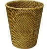 Elite Home Fashions Wastebasket, Rattan,