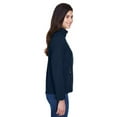 thumbnail image 3 of Ladies' Cruise Two-Layer Fleece Bonded Soft&nbsp;Shell Jacket - CLASSIC NAVY - L, 3 of 3