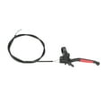 thumbnail image 2 of Brake Handle Cable Lever Brake  Lever 22mm Handlebar Brake Lever With 1.45m Cable Left For 2 Stroke 47CC 49CC Mini Quad ATV, 2 of 8
