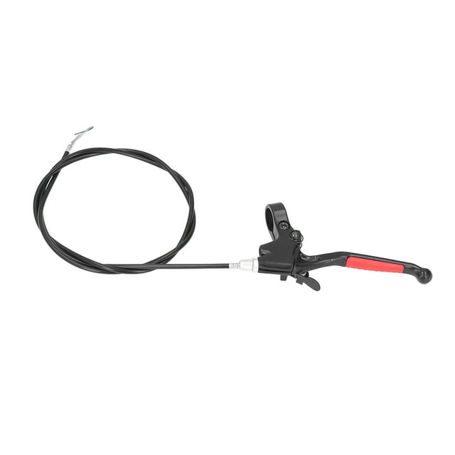 Yctze Brake Handle Cable Lever 22mm Handlebar Brake Lever With 1.45m Cable Left For 2 Stroke 47CC 49CC Mini Quad ATV