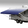 ShadePro RV Awning Fabric Replacement Premium Grade Vinyl 13' Slate Blue (Fabric length 12'2")