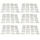 thumbnail image 1 of Guardurnaity Dijes de llavero exquisitas letras creativas accesorio de joyería decoraciones colgantes hacer colgante de adorno para artesanías Ropa, zapatos y accesorios Miscelánea Plata 120 Stück Guardurnaity AP009434-05, 1 of 4