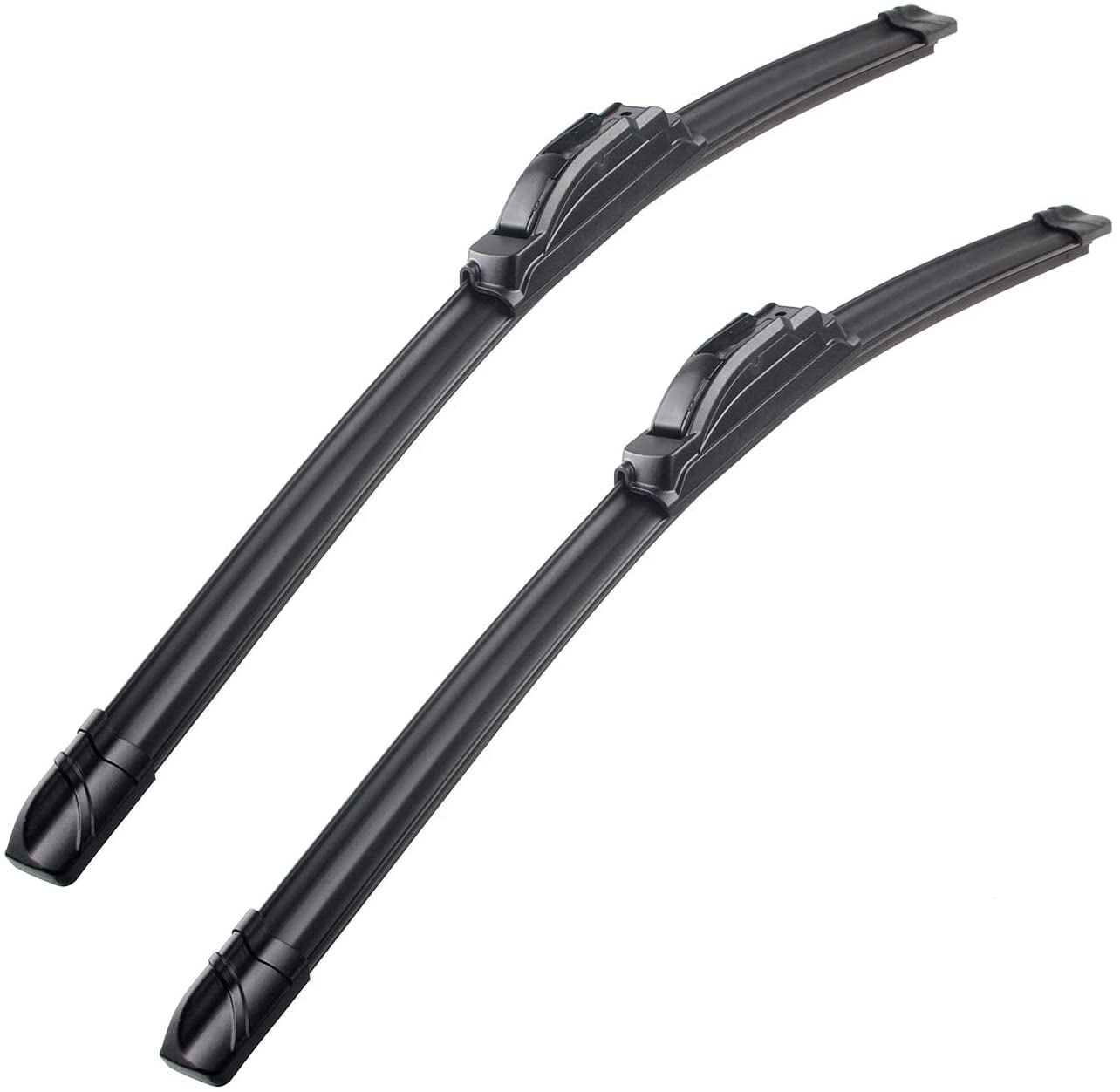 Set of 2 26/22 OEM QUALITY Premium All-Season Automotive Windshield Wiper Blades for Front Windshield 