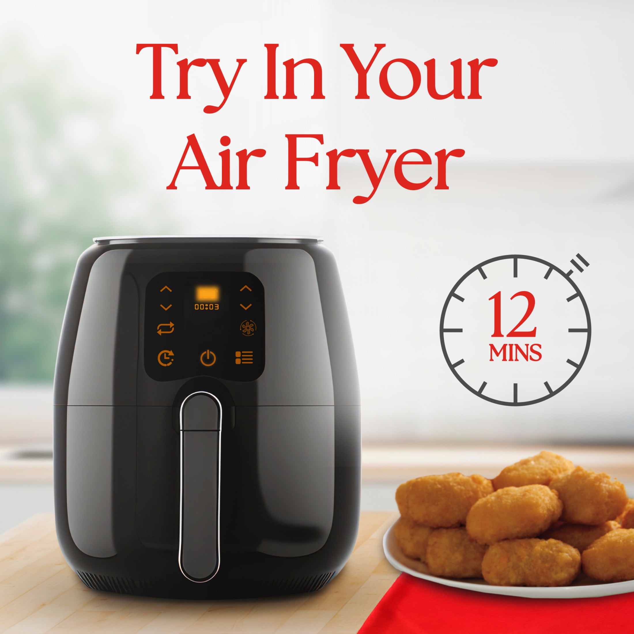 Stouffer's Host & Platter Frozen Appetizer Mac and Cheese Bites, Air Fryer Sides, 8 oz (Frozen)