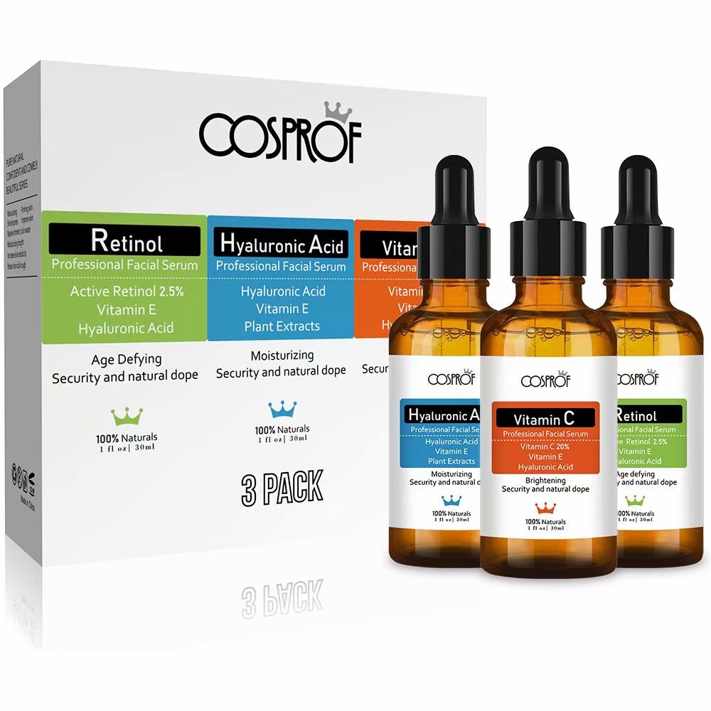 Cosprof AntiAging Serum Set Vitamin C Serum, Hyaluronic Acid Serum