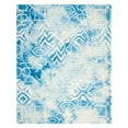 thumbnail image 2 of Safavieh Dip Dyed Blue Contemporary Rug - 4' x 6', 2 of 4