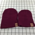 thumbnail image 6 of GRNSHTS Parental-Child Hats Knitted Autumn Winter Warm Beanies Soft Solid Hats for Unisex Baby Adult, 6 of 9