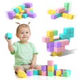 thumbnail image 1 of Bloques magnéticos Asago de 1,34 pulgadas para niños de 1 a 3 y 4 a 8 años, 1 of 8