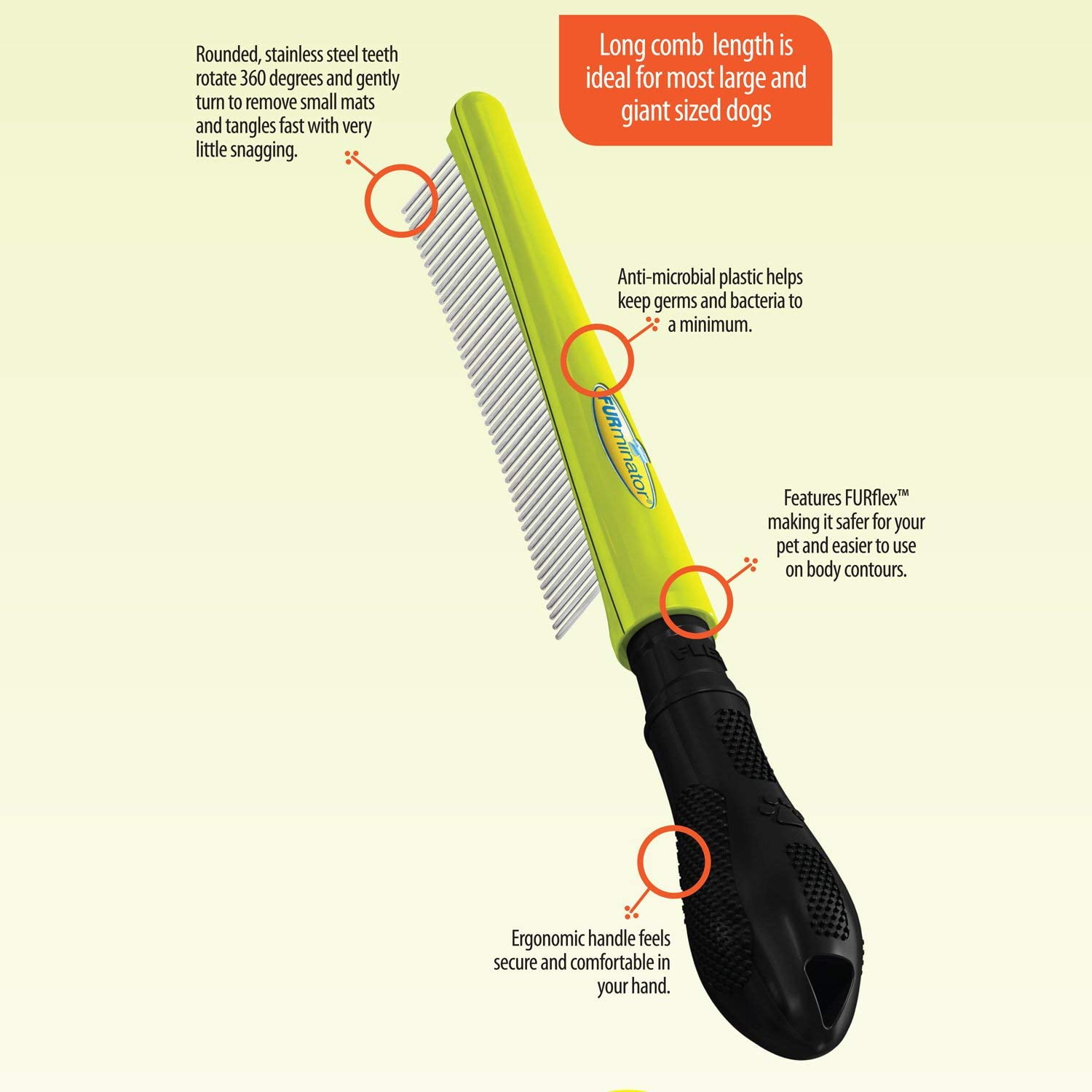 furminator finishing comb