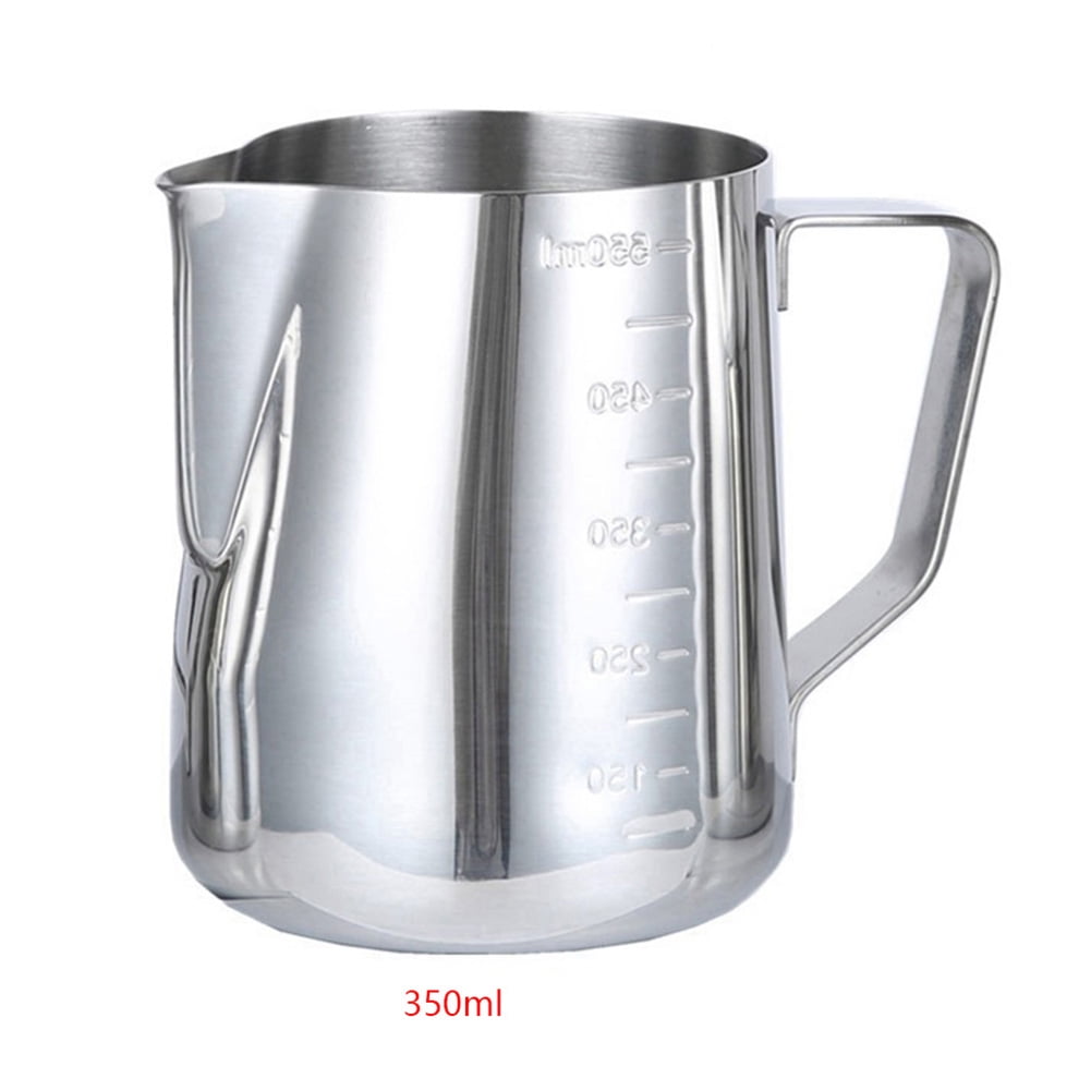 350/600/900ml Stainless Steel Milk Frothing Jug Espresso Coffee Pitcher ...