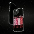 thumbnail image 6 of DistinctInk Clear Case for Apple iPhone 15 PRO (6.1" Screen) - Sealed With A Kiss, 6 of 9