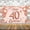 Rose Gold, variant on Big Happy 40th Birthday Banner - 72x44 Inch | 40th Birthday Backdrop, 40th Birthday Decorations for Men | 40th Birthday Banner, 40th Birthday Decorations Women