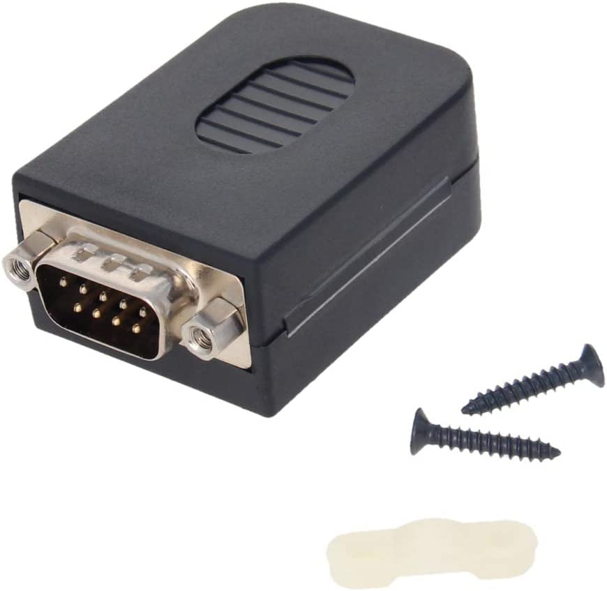 Scheda Breakout DB9 Femmina 9 Pin Con Morsettiera E Custodia. Adattatore Seriale RS232 Senza Saldature, Con Morsetti E Dadi Di Posizionamento.