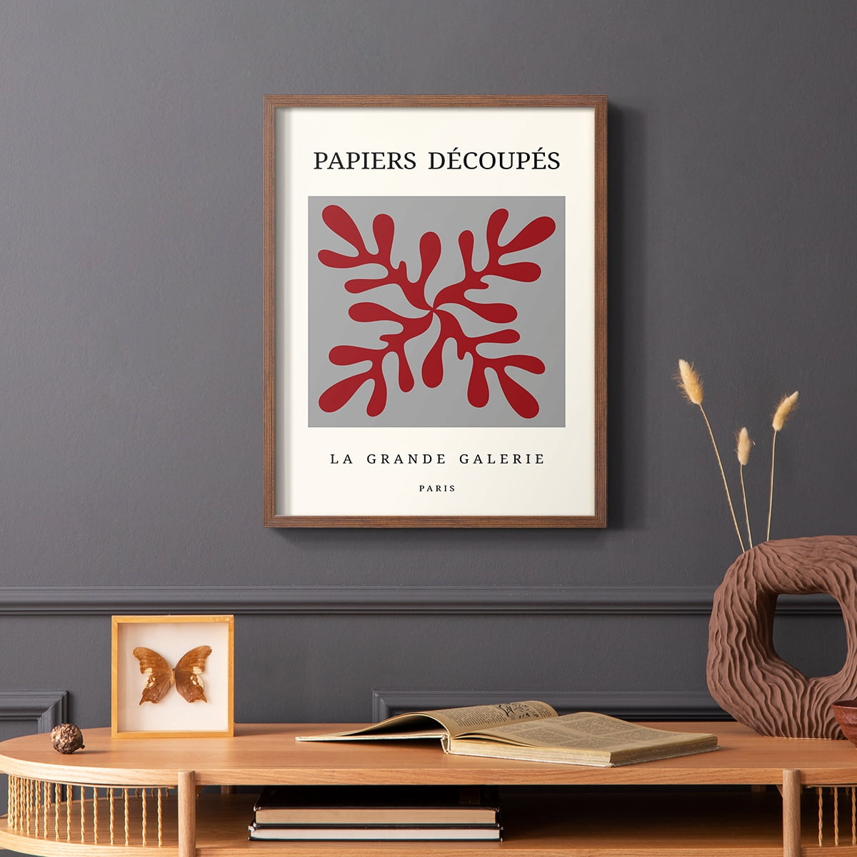 Matisse CD in Brown Solid Wood 11 x 14 Framed Print