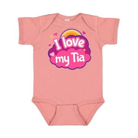 

Inktastic Niece Gift I Love My Tia Gift Baby Girl Bodysuit