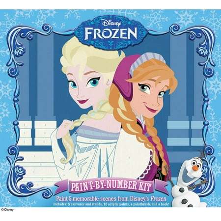 Disney Frozen Paint by Number Kit Paint Your Favorite Scenes Epub-Ebook
