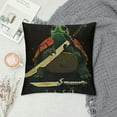 thumbnail image 2 of Turtle Ninja Neck Pillow,Soft Pillow Case, Standard Pillow Cases " Square Throw Pillowcase Covers Pattern Printed on Both Sides, 2 of 5