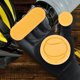 thumbnail image 4 of HAMPPLIES 6Ud Deslizadores Duraderos Para Guantes De Skate Y Deportes Acuáticos Color Amarillo, 4 of 6