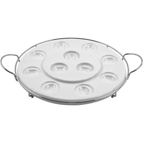 Godinger 2Tier Cupcake and Deviled Egg Holder