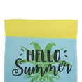 thumbnail image 5 of Northlight Hello Summer Pineapple Outdoor Garden Flag - 12.5" x 18", 5 of 8