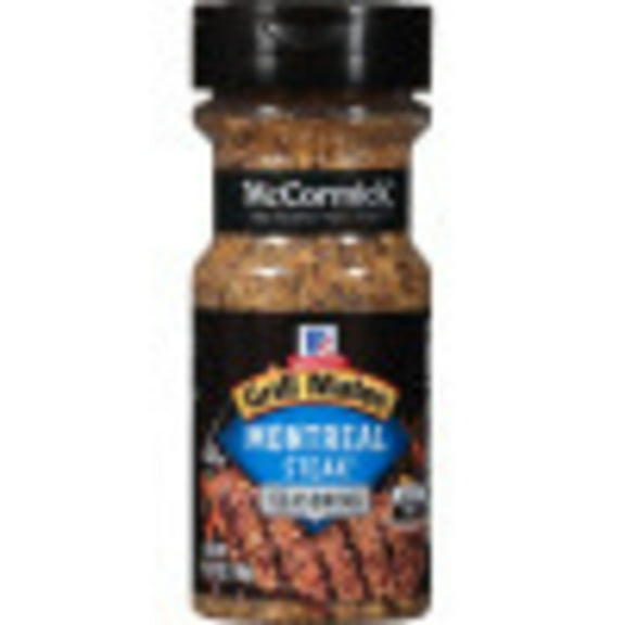 McCormick GRILL MATES Gluten Free Chef Size Montreal Steak Seasoning, 6.37 oz Bottle