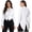 White, variant on Women's Vintage Steampunk Swallow Tail Coat Gothic Long Suit Jacket Formal Casual Slim Blazer Dress Coat White S