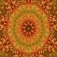 thumbnail image 1 of Ahgly Company Machine Washable Indoor Square Transitional Red Area Rugs, 5' Square, 1 of 7