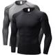 thumbnail image 1 of Camisa de compresión Queerier Athletic de manga larga para hombre, 1 of 7