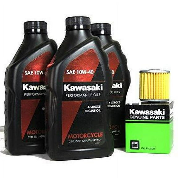 Kawasaki KLR650 Oil Change Kit Performance Oil and Filter