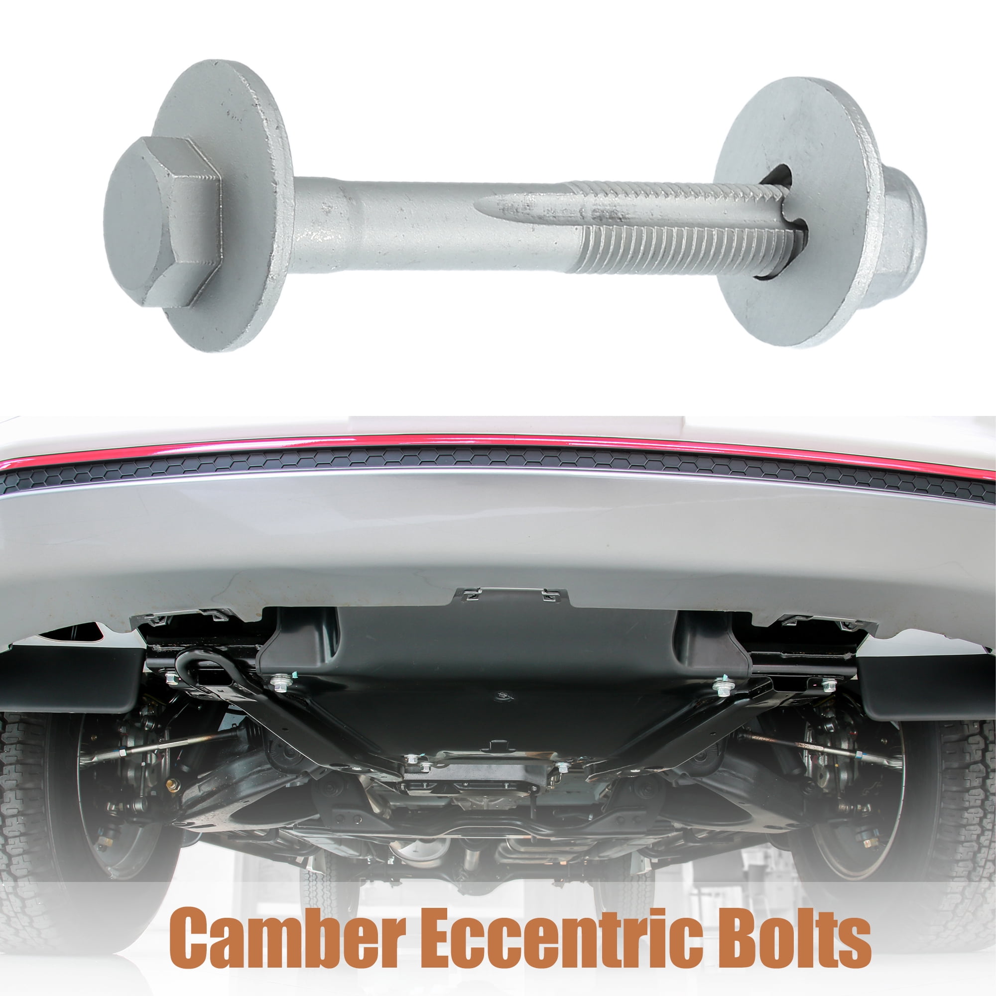 Unique Bargains Camber Adjusting Eccentric Bolts Lockout Kit for Volkswagen 2010-2019