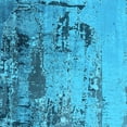 thumbnail image 1 of Ahgly Company Indoor Square Oriental Light Blue Industrial Area Rugs, 3' Square, 1 of 4