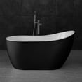 thumbnail image 2 of WOODBRIDGE 54" Freestanding Bathtub Contemporary Soaking Tub BTA1807, 2 of 6