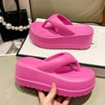 thumbnail image 1 of Sandalias de diapositivas de verano Perfecl para mujer EVA Confort Grosor 7 cm, 1 of 8