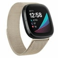 thumbnail image 1 of Milanese Strap for Fitbit Versa 2 /Versa/Versa Lite, Breathable Stainless Steel Loop Mesh Magnetic Adjustable Wristbands for Women Men, 1 of 7