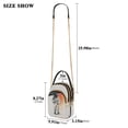 thumbnail image 2 of FORMRS Crossbody Bag for Women Quilted Travel Shoulder Cell Phone Purse with Chain Strap Handbag, White Astronaut, 2 of 7