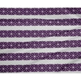 thumbnail image 4 of oneOone Polyester Lycra Purple Fabric Diamond Geometric Craft Projects Decor Fabric Printed By The Yard 56 Inch Wide, 4 of 4