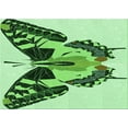 thumbnail image 1 of Ahgly Company Indoor Rectangle Patterned Light Green Area Rugs, 2' x 3', 1 of 6