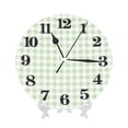 thumbnail image 7 of Kdxio Clock number Print Wall Clock,10 Inch Battery Operated Wall Clocks,Silent Non Ticking Small Analog Clock for Living Room,Office,Home,Bedroom,Kitchen,Bathroom, 7 of 7