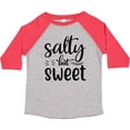 thumbnail image 3 of Inktastic Salty but Sweet Boys or Girls Toddler T-Shirt, 3 of 5