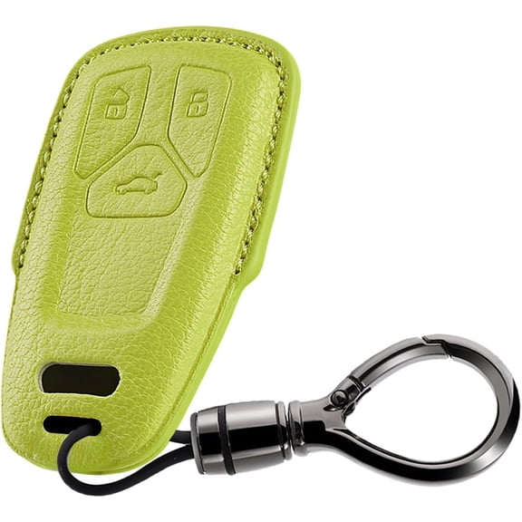 Fit for Audi Genuine leather Key Fob Case Cover Fit For Audi A4 A5 Q5 Q7 RS4 RS5 S4 S5 SQ5 SQ7 TT TTS Key Case Cover