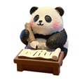 thumbnail image 2 of Figura de panda para decoración del salpicadero del coche, artesanías, adorno coleccionable para coche. Estilo C, 2 of 9