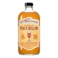 thumbnail image 2 of (6 pack) Stirrings Peach Bellini Cocktail Mixer, 750ml, 2 of 11
