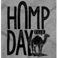 thumbnail image 2 of Hump Day Funny Camel Office Workout Crewneck T Shirts Boy Girl Teen Brisco Brands M, 2 of 6