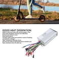 thumbnail image 3 of Controlador de Motor de Bicicleta Eléctrica, Controlador de Motor Buen Disipación de Calor 600W Resistente a la temperatura Altas para el Reemplazo, 3 of 7