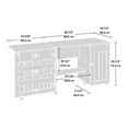 thumbnail image 2 of Sauder® Sauder Select Desserte Machine à Coudre, Finition Blanc Doux, 414873, 2 of 5