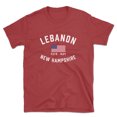 thumbnail image 1 of Lebanon New Hampshire Patriot Men's Cotton T-Shirt, 1 of 1